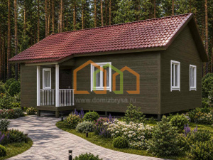 Дом из бруса «КЛИН»